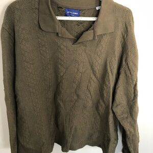 Jack & Jones Khaki Crewneck Sweater